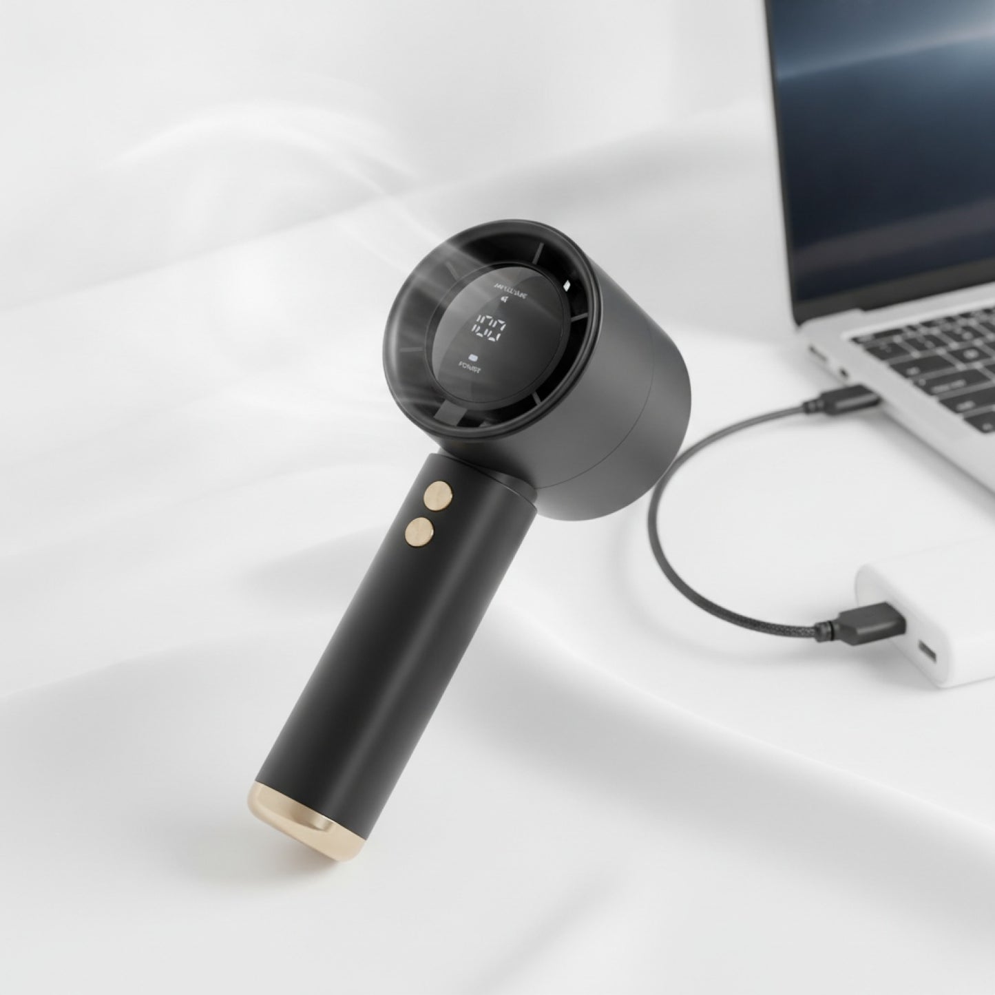 Mini Ventilateur USB Portable Rechargeable - Silencieux et Haute Vitesse pour Voyages