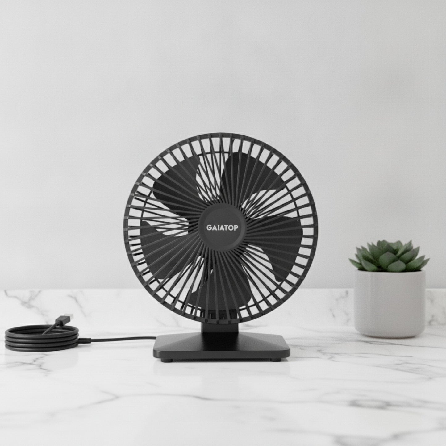 Ventilateur USB Portable Silencieux : Fraîcheur Discrète au Bureau et en Déplacement