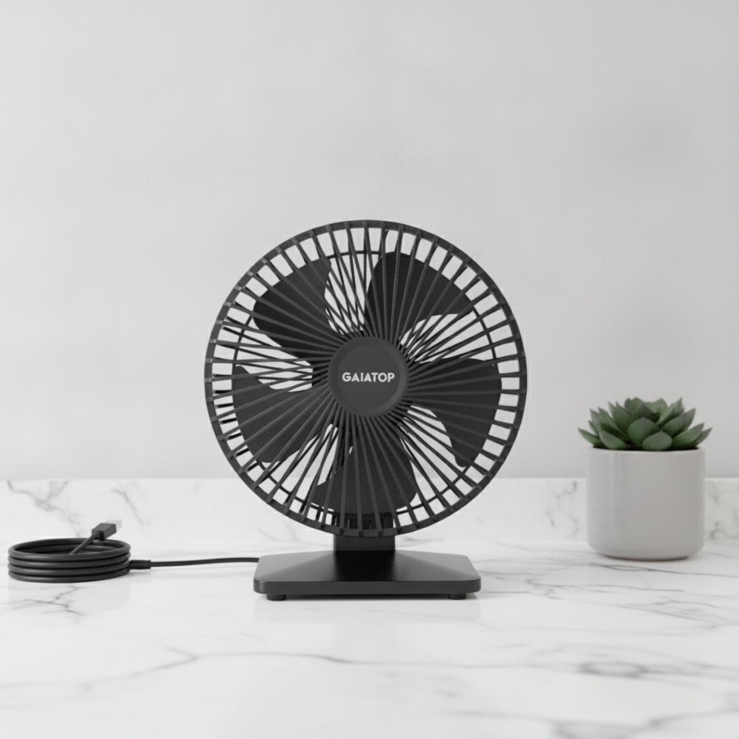 Ventilateur USB Portable Silencieux : Fraîcheur Discrète au Bureau et en Déplacement