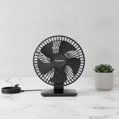 Ventilateur USB Portable Silencieux : Fraîcheur Discrète au Bureau et en Déplacement