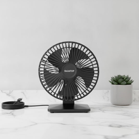Ventilateur USB Portable Silencieux : Fraîcheur Discrète au Bureau et en Déplacement