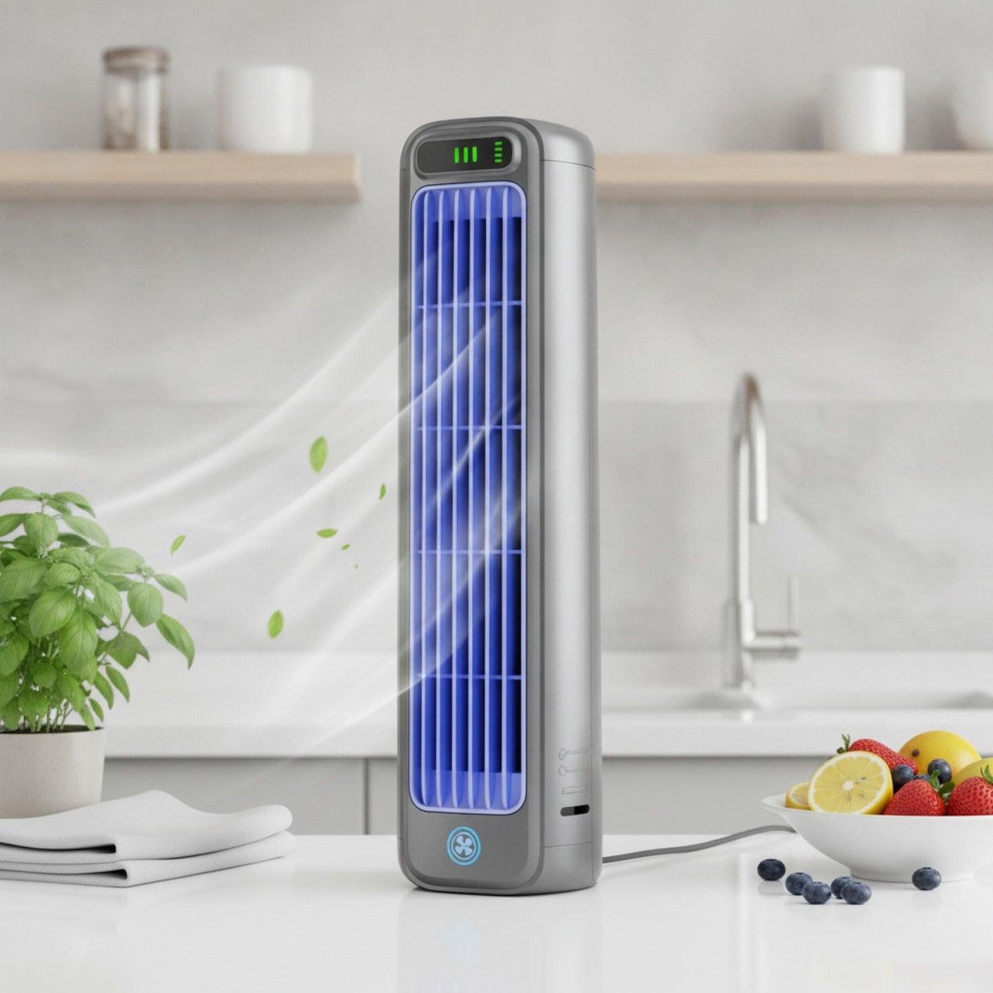 Ventilateur de Refroidissement Portable 3 Vitesses pour l'Été - Climatiseur Mural Silencieux