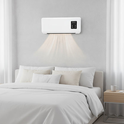 Climatiseur Mural Compact : Chauffage & Refroidissement avec Télécommande (Prises UE/UK/US)