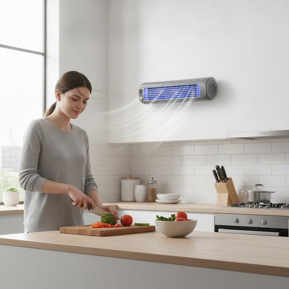 Ventilateur de Refroidissement Portable 3 Vitesses pour l'Été - Climatiseur Mural Silencieux
