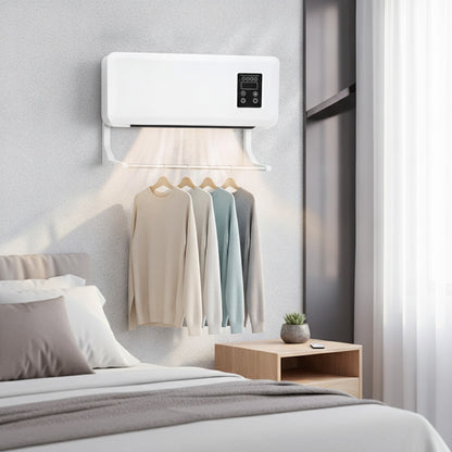 Climatiseur Mural Compact : Chauffage & Refroidissement avec Télécommande (Prises UE/UK/US)