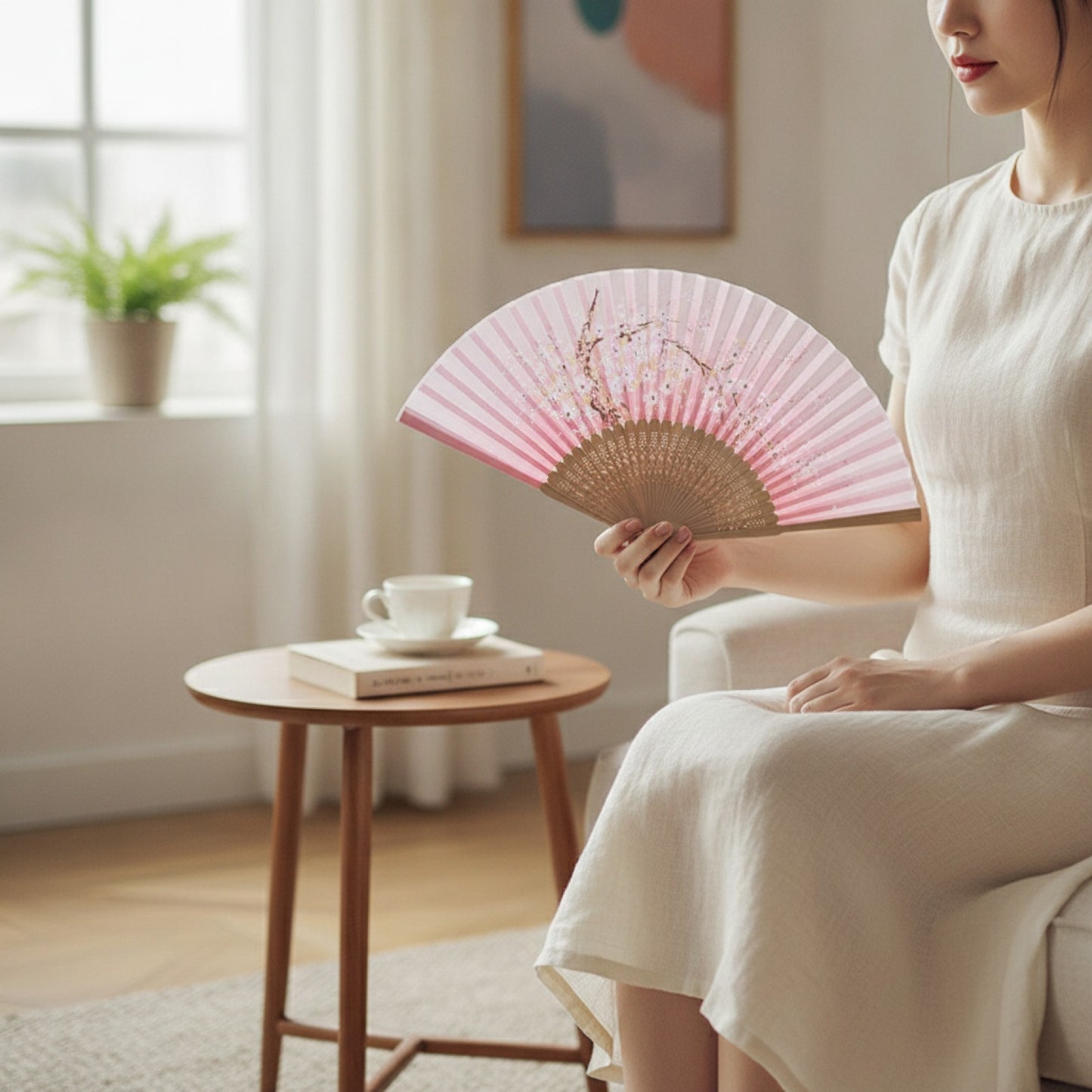 Éventail Pliable pour Femme - Idéal Danse, Mariage & Été