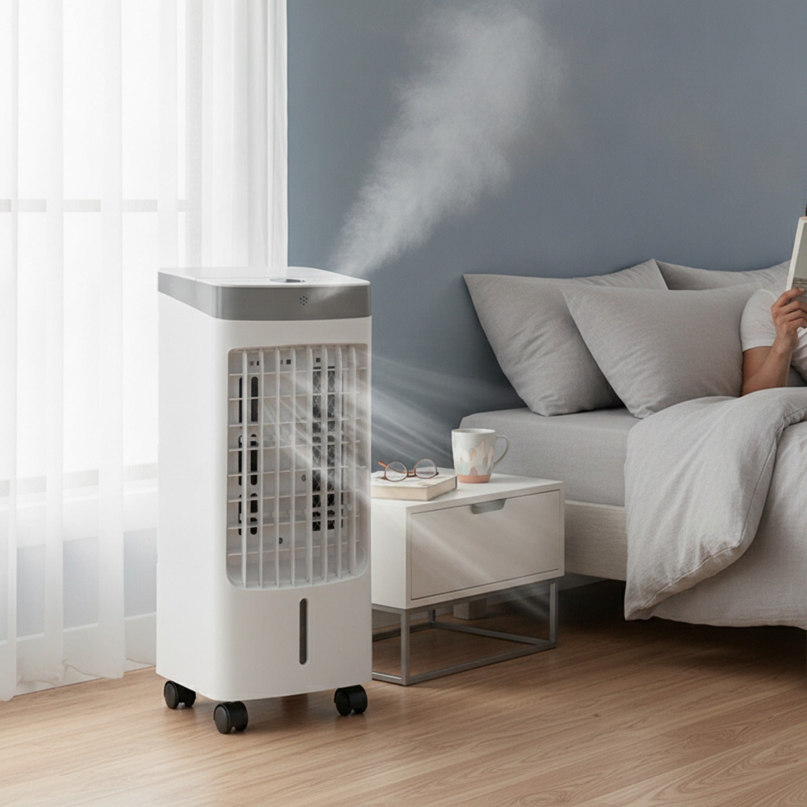 Mini Climatiseur Portable BW-101 : Rafraîchisseur d'air par eau 220V
