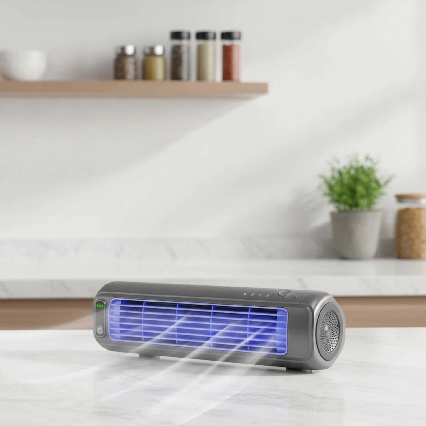 Ventilateur de Refroidissement Portable 3 Vitesses pour l'Été - Climatiseur Mural Silencieux