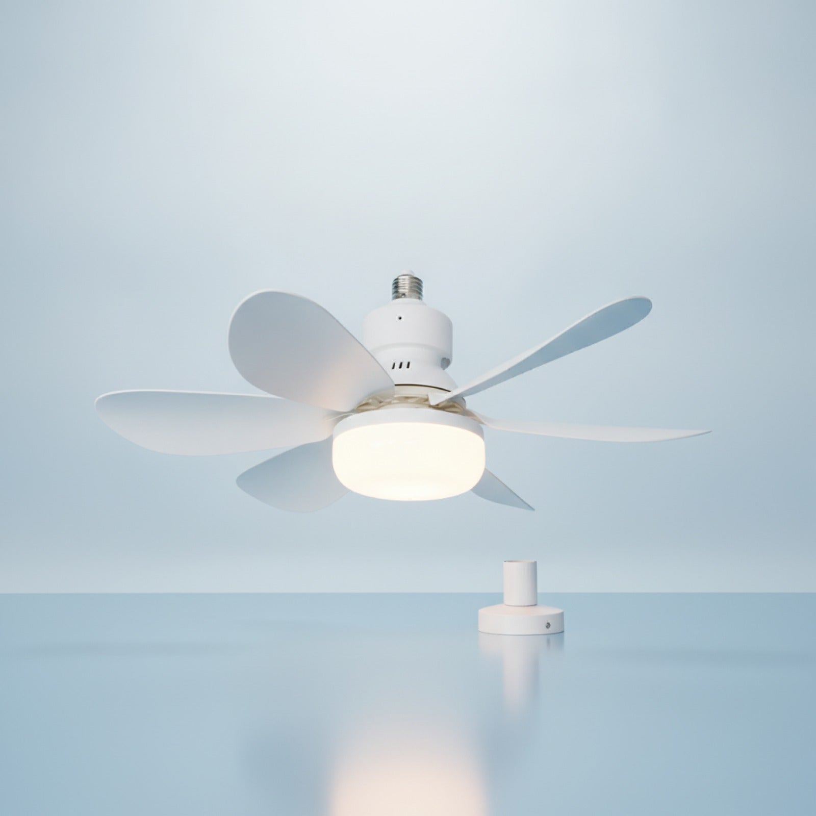 Ventilateur de Plafond LED 30W avec Télécommande et Gradation - E27, 85-265V